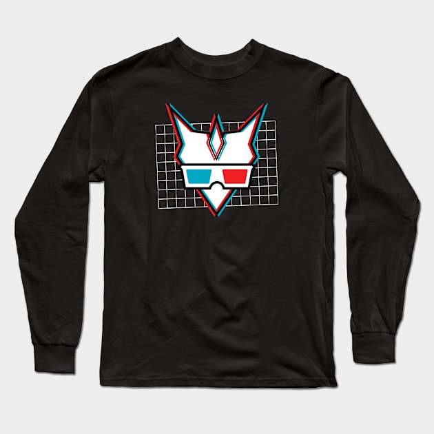 VULPUS 3-D Long Sleeve T-Shirt by VOLPEdesign
